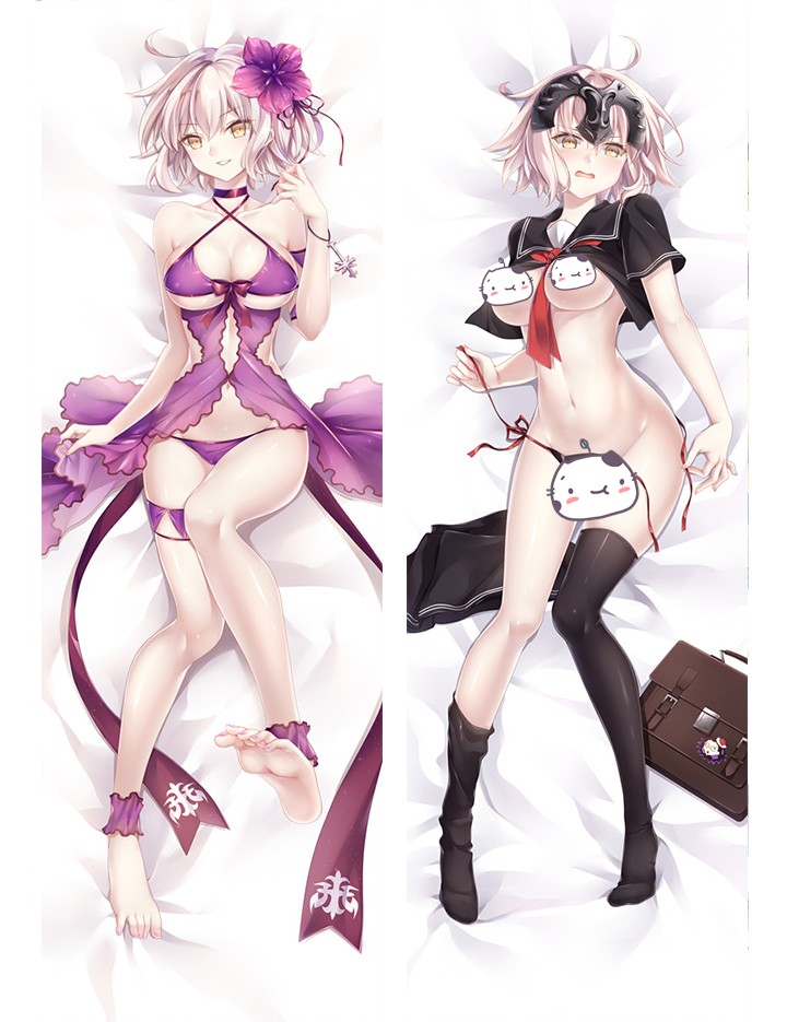 Fate/Grand Order FGO Jeanne D'Arc Anime Dakimakura Pillow Cover