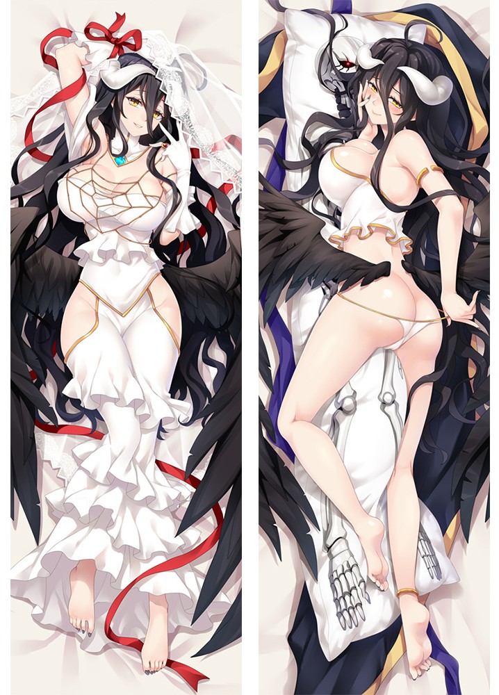 Overlord Albedo Anime Dakimakura Pillow Case 