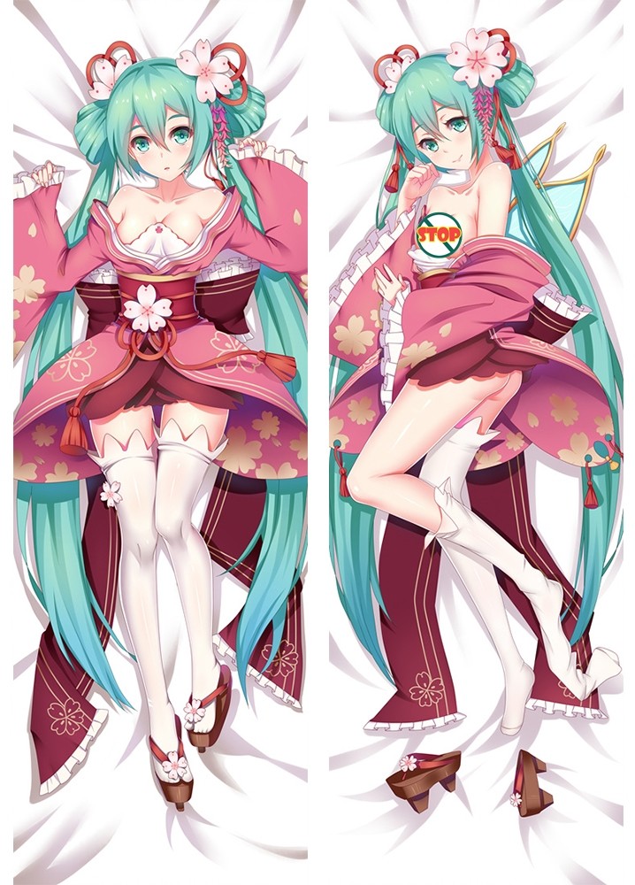 Hatsune Miku Anime Dakimakura Pillow Case 