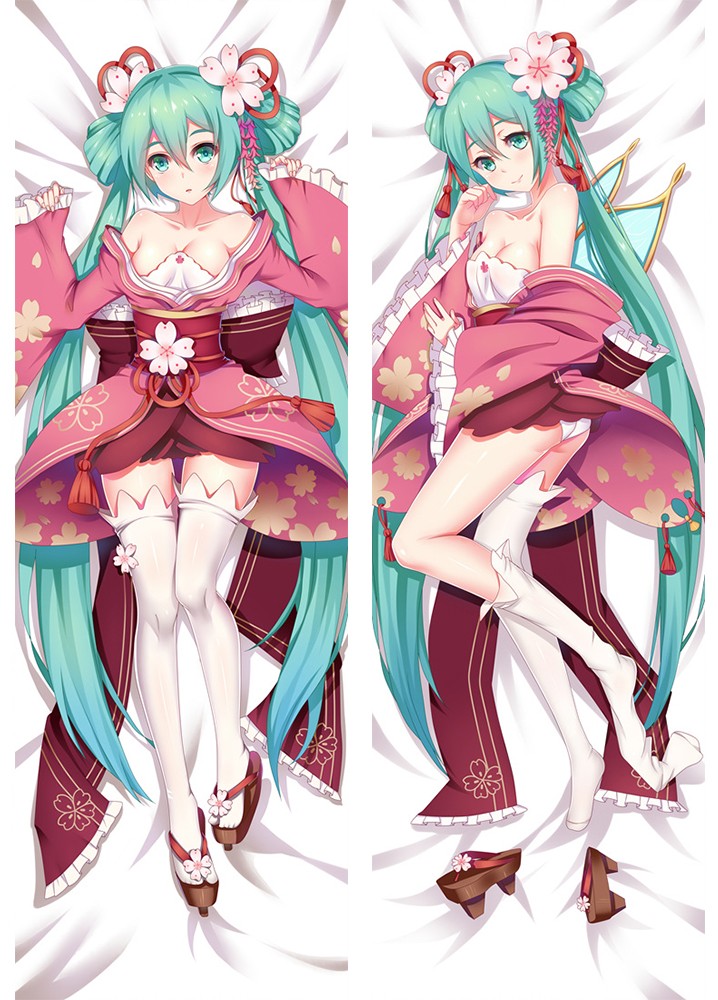 Hatsune Miku Anime Dakimakura Pillow Case 