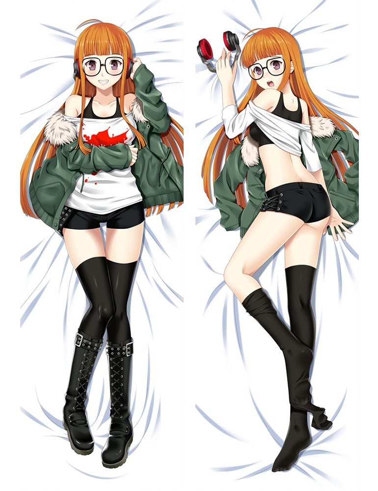 Persona 5 Futaba Sakura Navi Anime Dakimakura Hugging Pillow Cover