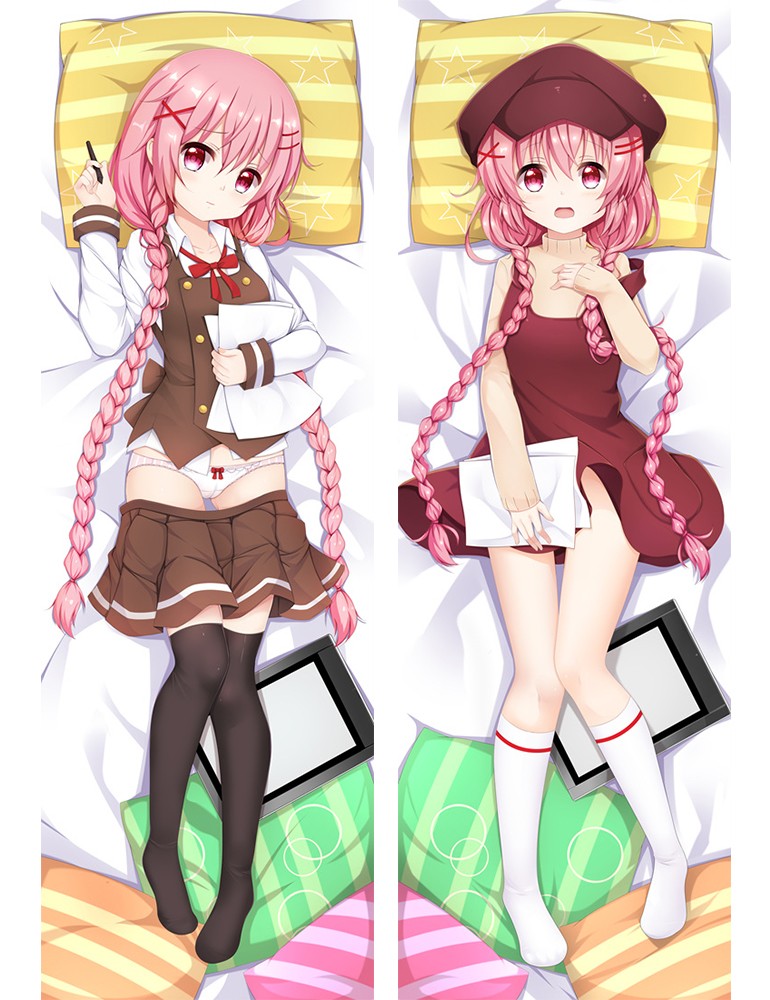 Comic Girls Moeta Kaoruko Anime Dakimakura Hugging Pillow Cover