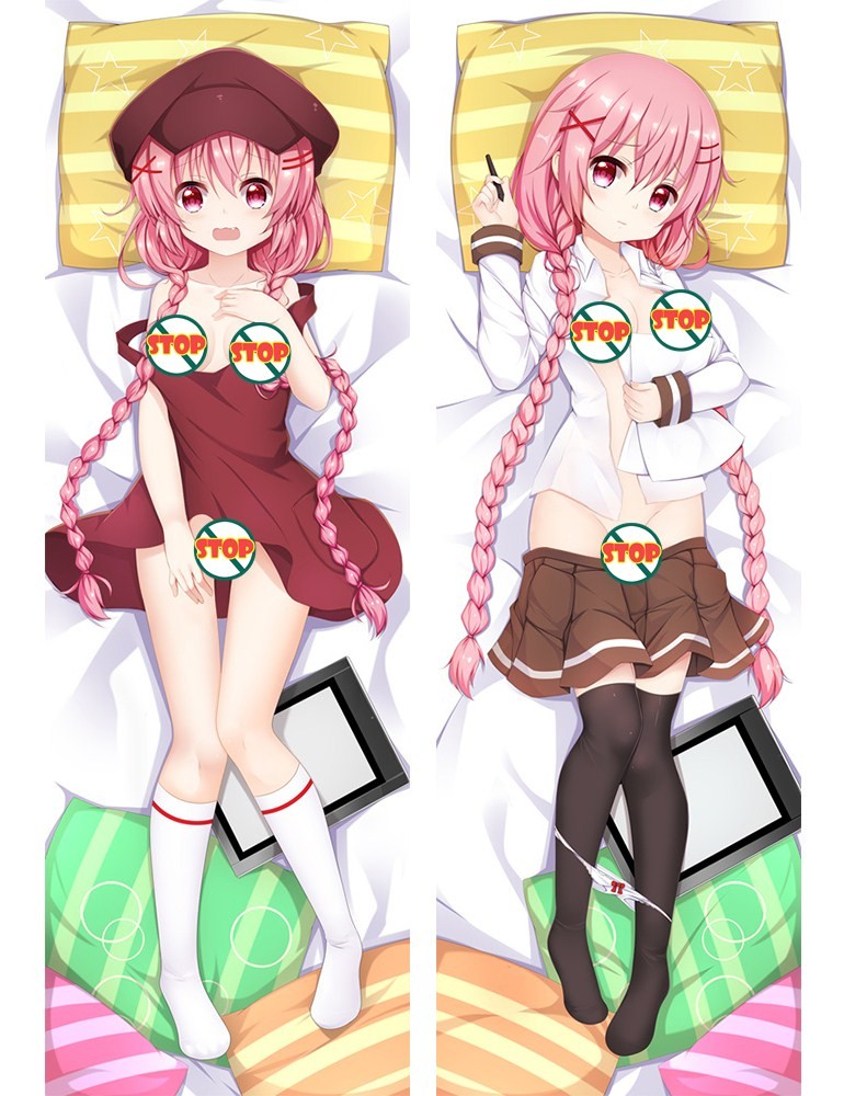 Comic Girls Moeta Kaoruko Anime Dakimakura Hugging Pillow Cover