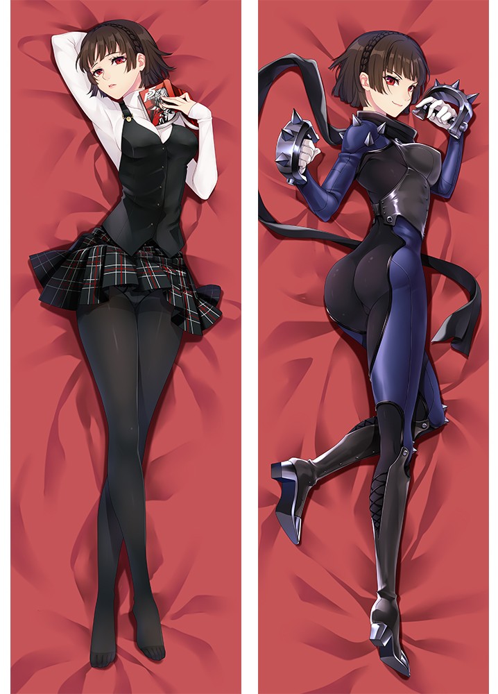 Persona 5 Makoto Niijima Queen Anime Dakimakura Hugging Pillow Cover