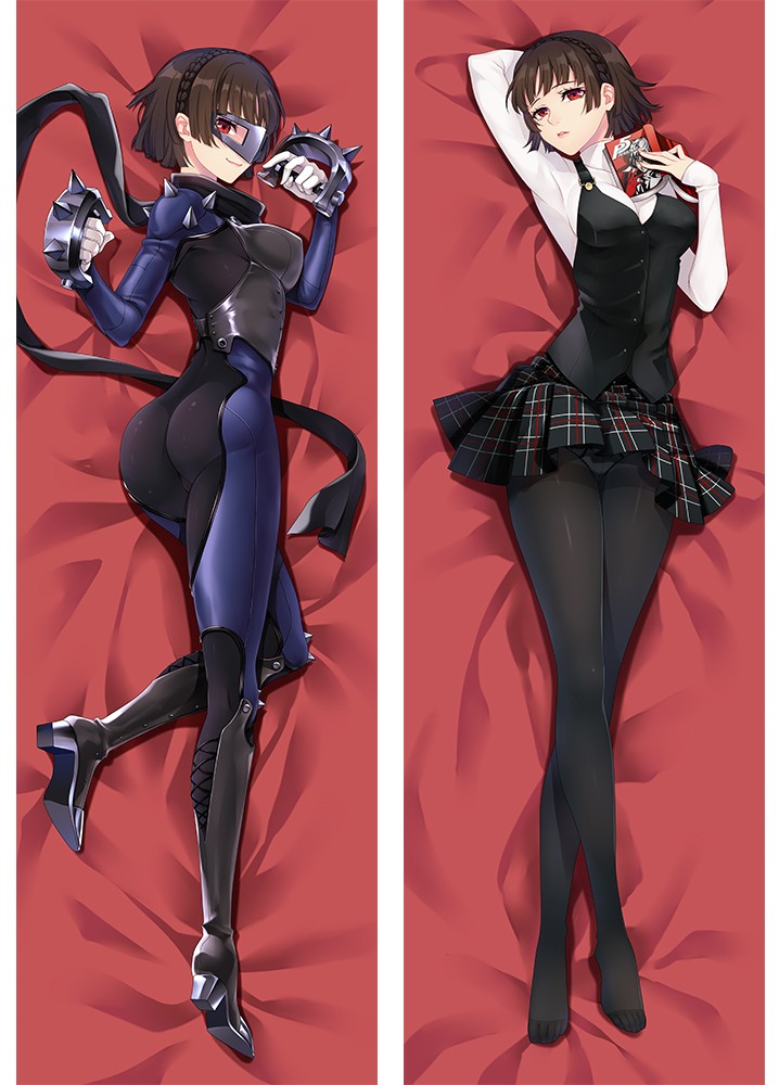 Persona 5 Makoto Niijima Queen Anime Dakimakura Hugging Pillow Cover