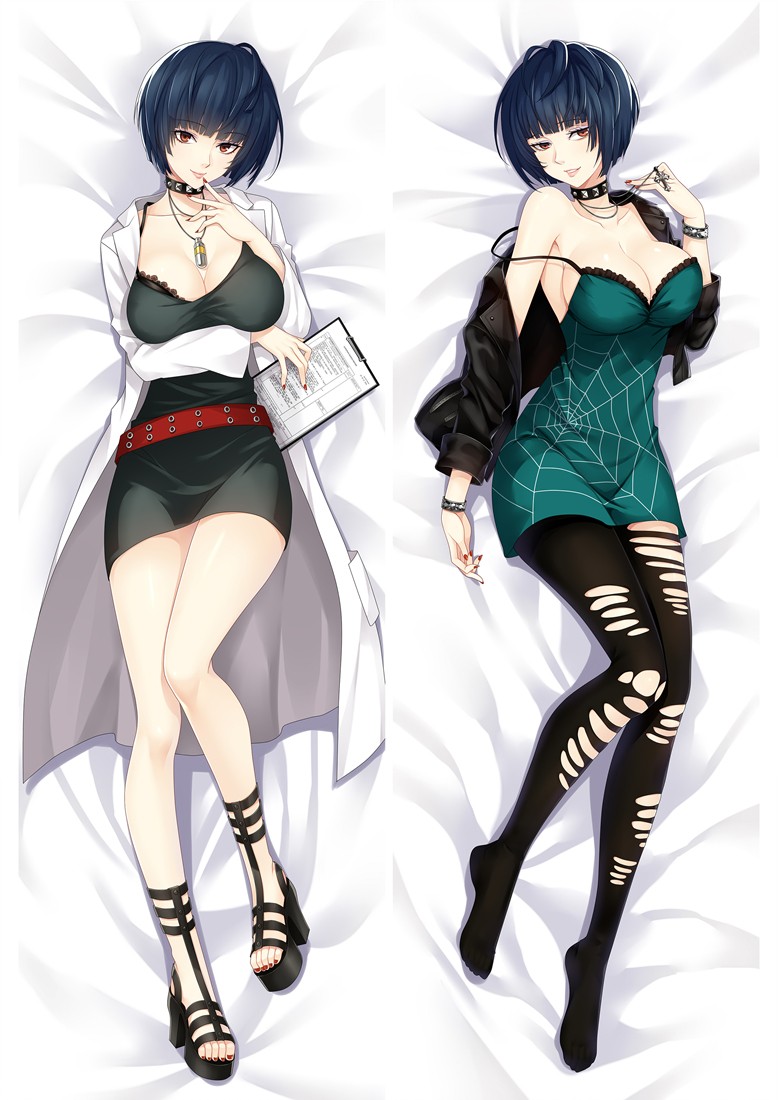 Persona 5 Takemi Tie Anime Dakimakura Hugging Pillow Cover
