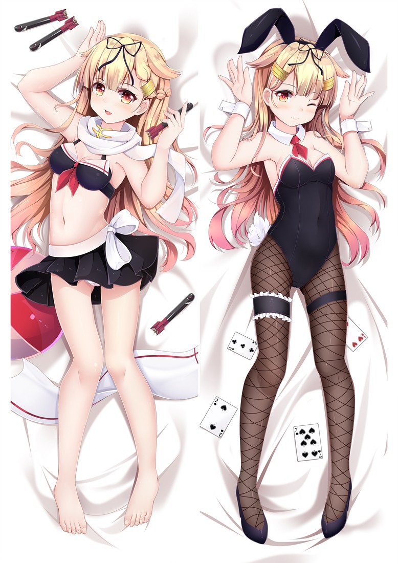 Kantai Collection Yūdachi Anime Dakimakura Pillow Cover