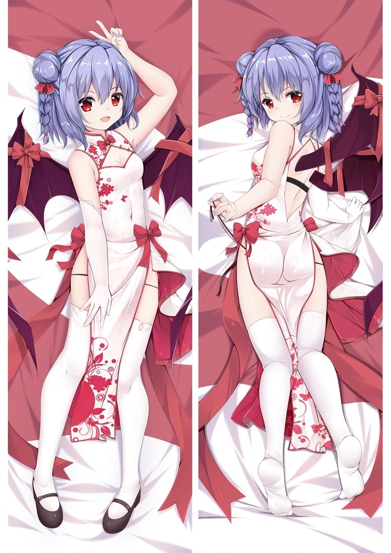 TouHou Project Remilia Scarlet Anime Dakimakura Pillow Cover