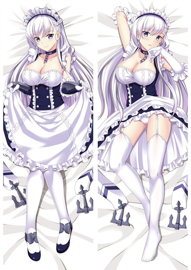 Azur Lane Belfast Anime Dakimakura Pillow Cover