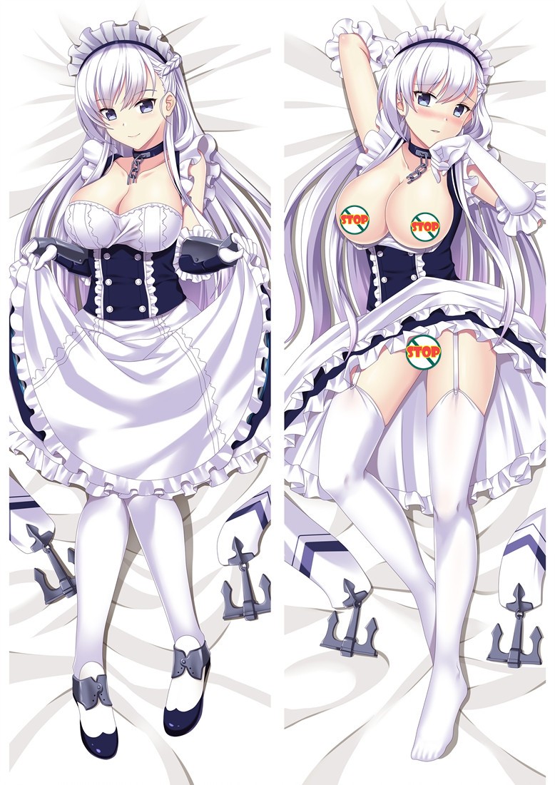 Azur Lane Belfast Anime Dakimakura Pillow Cover