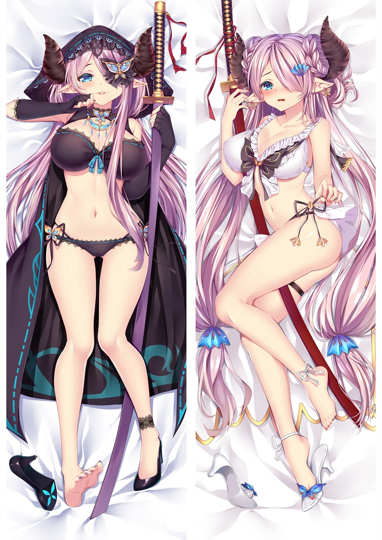 Granblue Fantasy Narmaya Anime Dakimakura Pillow Cover