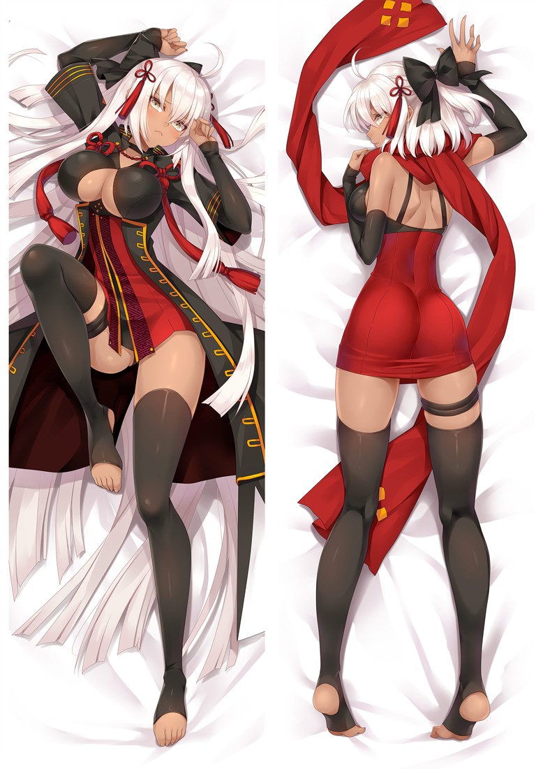 Fate Grand Order FGO Okita Sōji Anime Dakimakura Pillow Cover