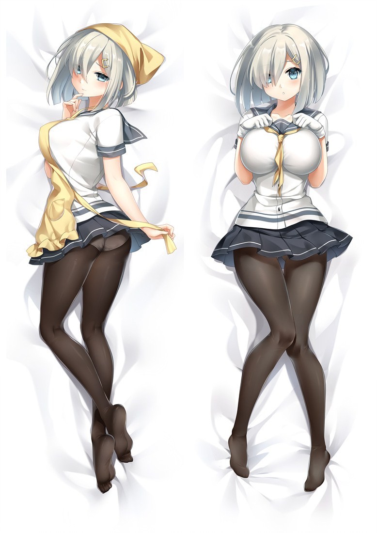 Kantai Collection Hamakaze Anime Dakimakura Pillow Cover