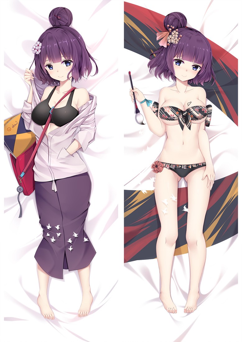 Fate/Grand Order Katsushika Hokusai Anime Dakimakura Pillow Cover
