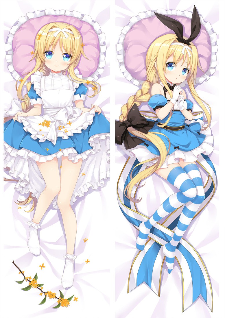 Sword Art Online Alice Zuberg Anime Dakimakura Pillow Cover 