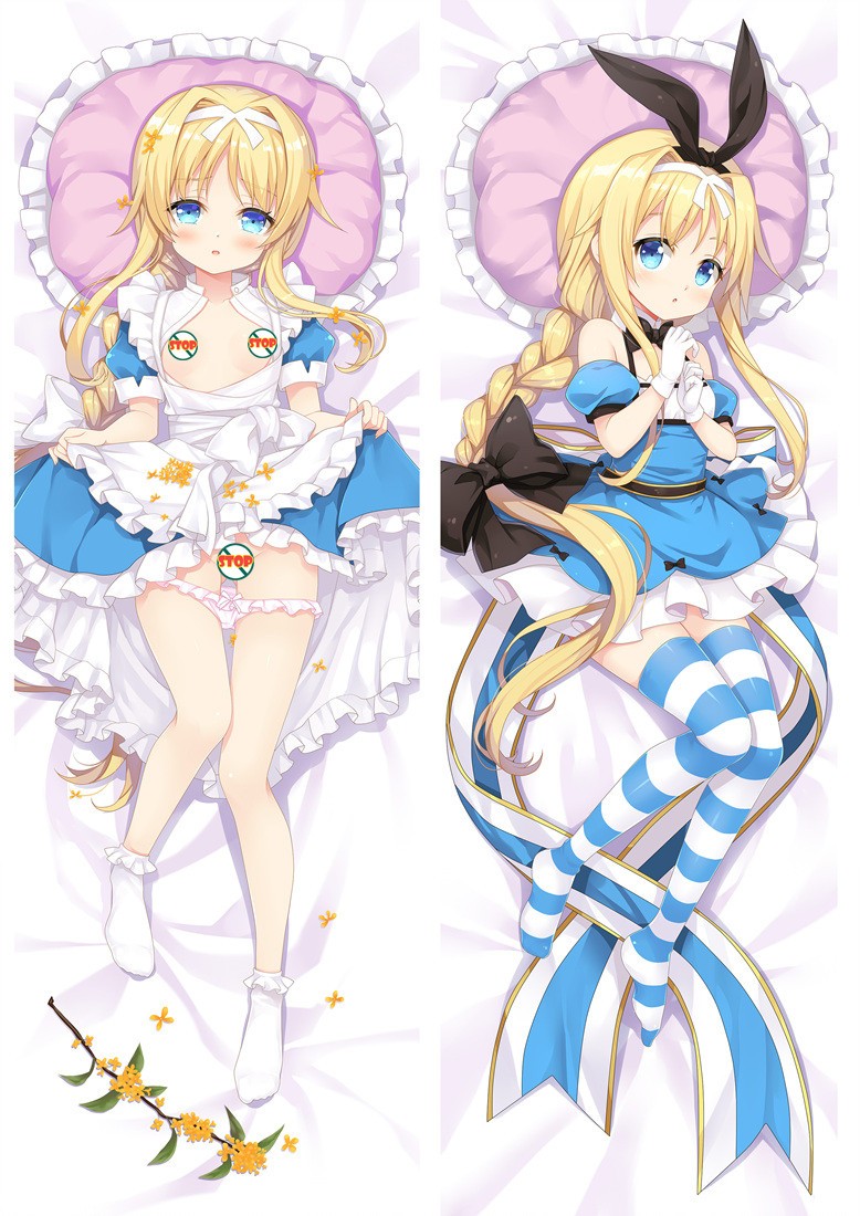Sword Art Online Alice Zuberg Anime Dakimakura Pillow Cover 