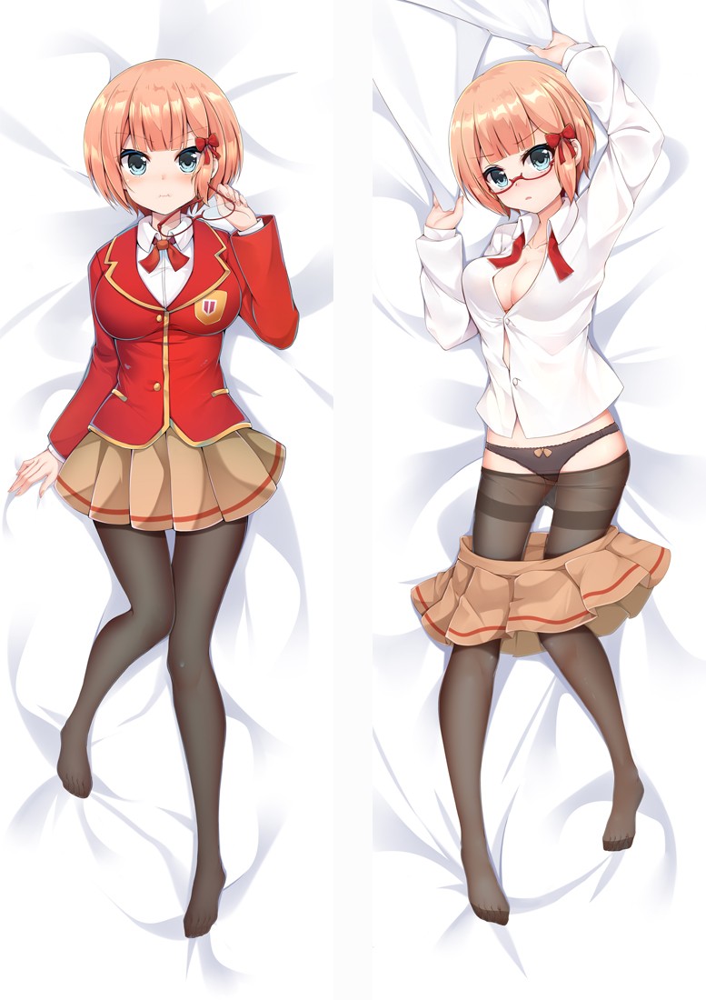 We Never Learn Ogata Rizu Anime Dakimakura Pillow Cover