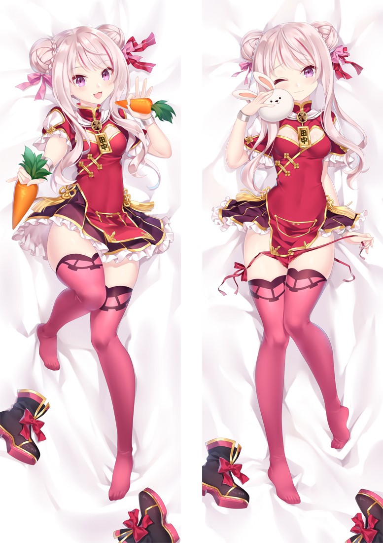 Virtual YouTuber TanakaHime Anime Dakimakura Pillow Cover
