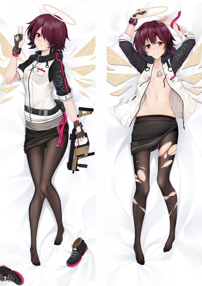 Arknights Exusiai Anime Dakimakura Pillow Cover