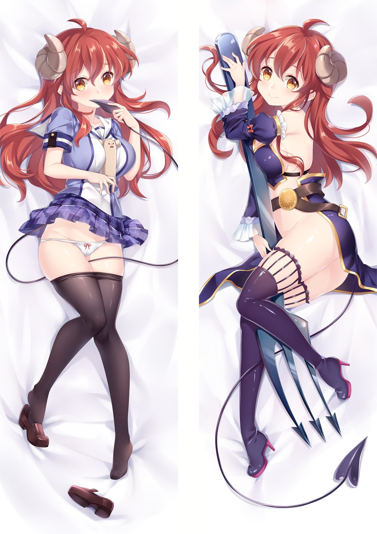 Machikado Mazoku Shadow Mistress Anime Dakimakura Pillow Cover