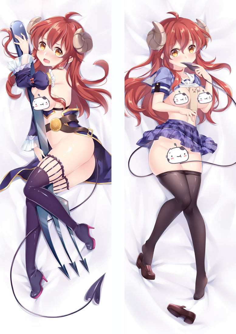 Machikado Mazoku Shadow Mistress Anime Dakimakura Pillow Cover