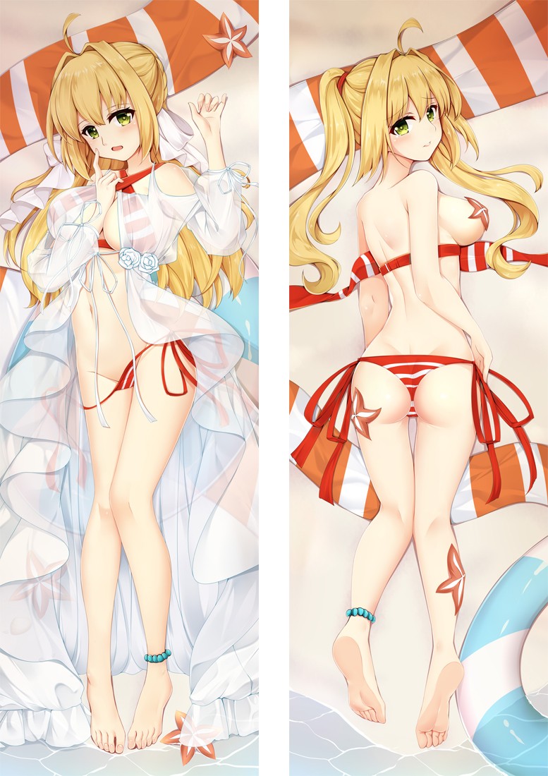 Fate/Grand Order NERÓ CLAVDIVS CAESAR Anime Dakimakura Pillow Cover