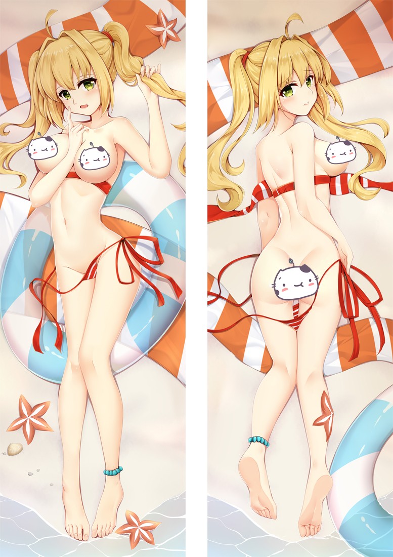 Fate/Grand Order NERÓ CLAVDIVS CAESAR Anime Dakimakura Pillow Cover