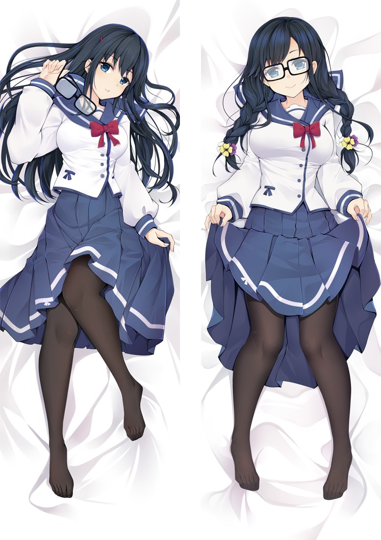 Ore o Suki nano wa Omae dake kayo Pansy Sanshokuin Sumireko Anime Dakimakura Pillow Cover