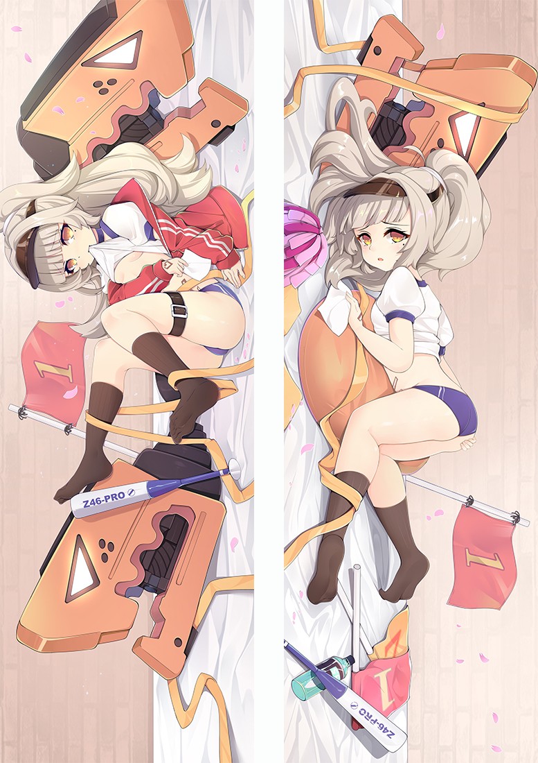 Azur Lane Z46 Anime Dakimakura Pillow Cover