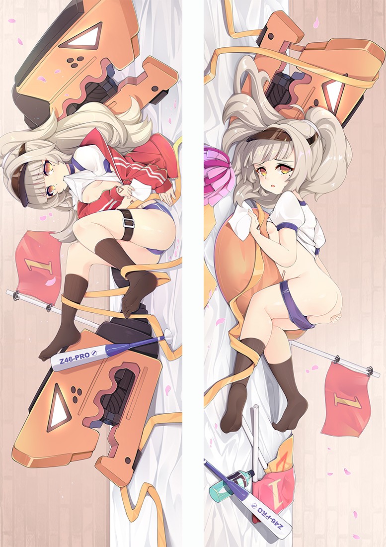Azur Lane Z46 Anime Dakimakura Pillow Cover