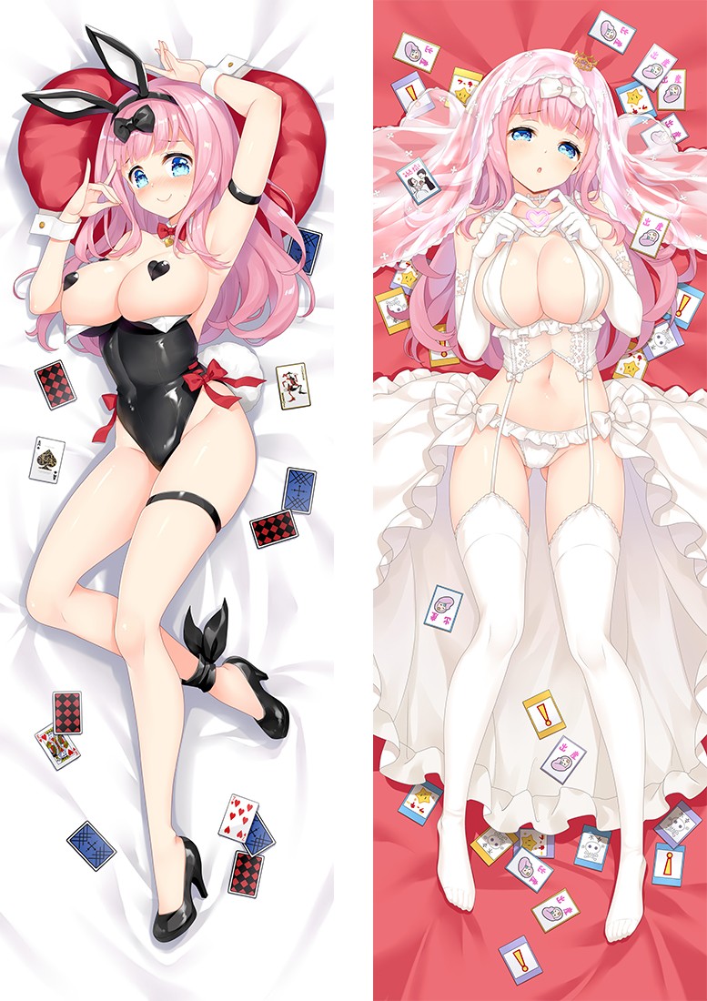 Kaguya-sama: Love Is War Fujiwara Chika Anime Dakimakura Pillow Cover