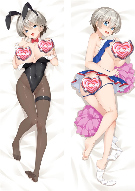 Uzaki-chan Wants to Hang Out! Uzaki Hana Anime Dakimakura Pillow Cover