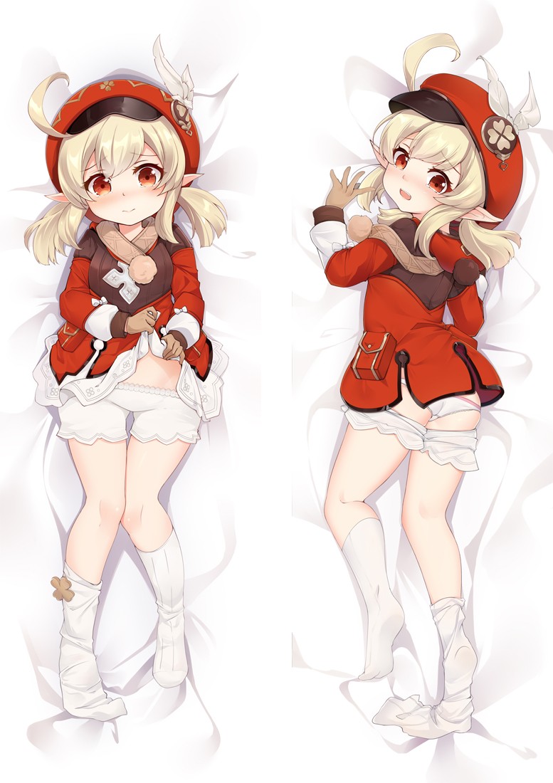 Genshin Impact Klee Anime Dakimakura Pillow Cover