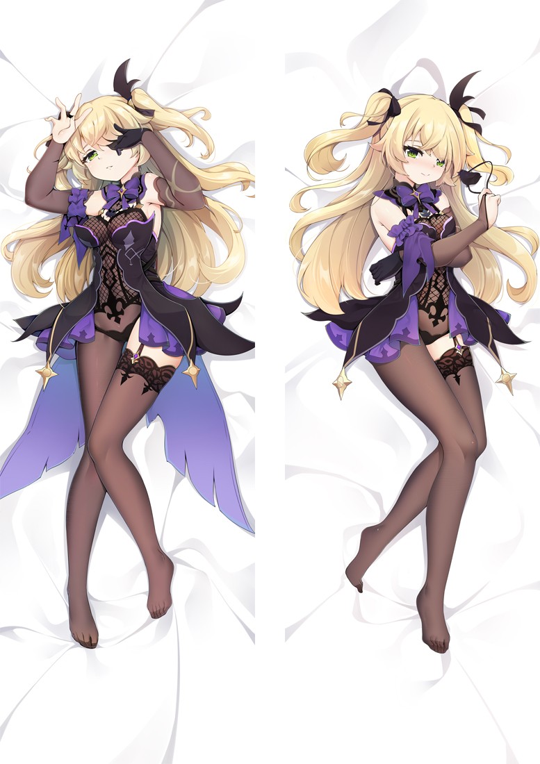 Genshin Impact Fischl Anime Dakimakura Body Pillow Cover
