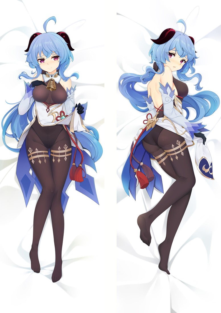 Genshin Impact Ganyu Anime Dakimakura Body Pillow Cover