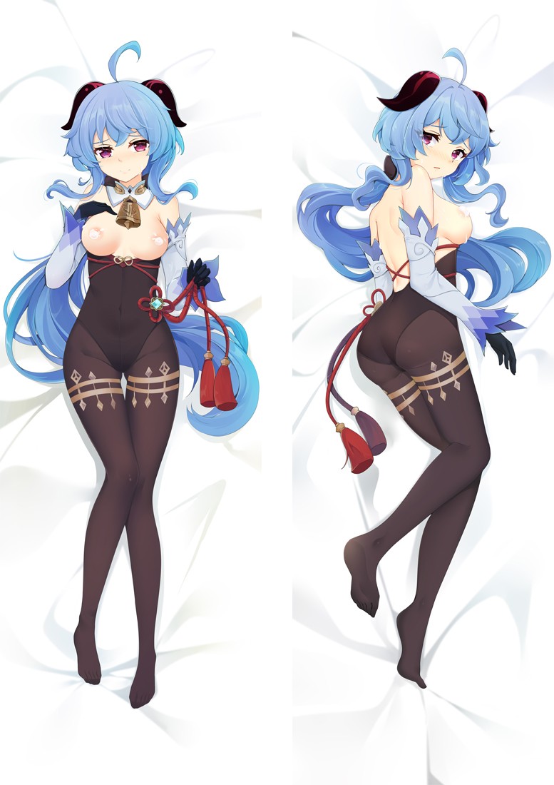 Genshin Impact Ganyu Anime Dakimakura Body Pillow Cover