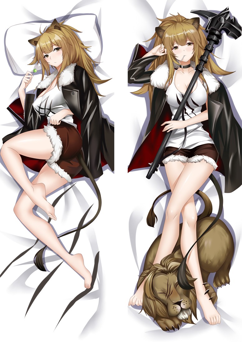 Arknights Siege Anime Dakimakura Body Pillow Cover