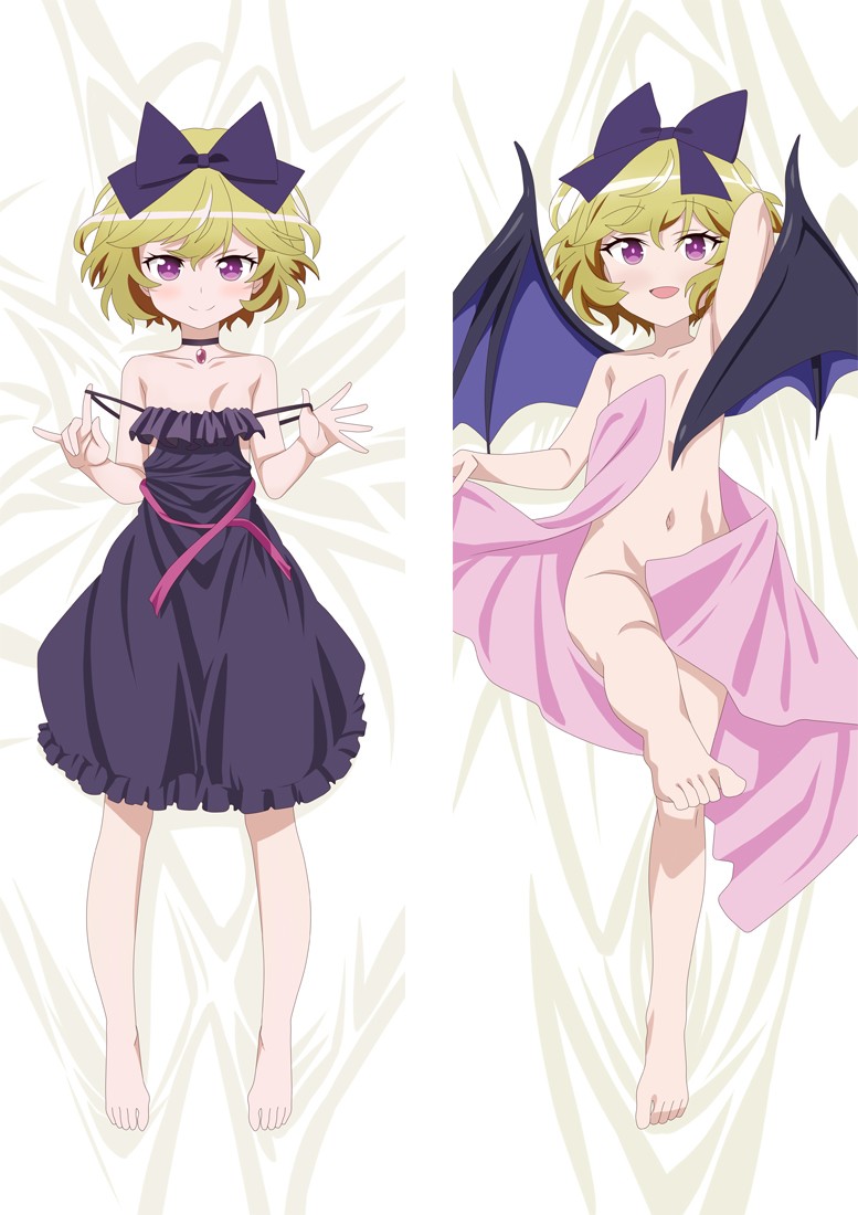 Ms. Vampire who lives in my neighborhood Elly Anime Dakimakura Body Pillow Cover