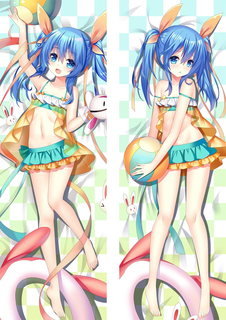 Date A Live Himekawa Yoshino Anime Dakimakura Body Pillow Cover