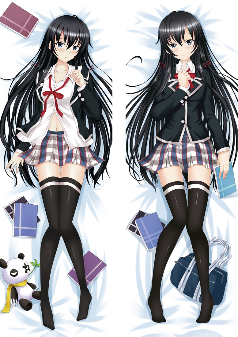 My Youth Romantic Comedy Is Wrong, As I Expected Yukinoshita Yukino Anime Dakimakura Body Pillow Cover