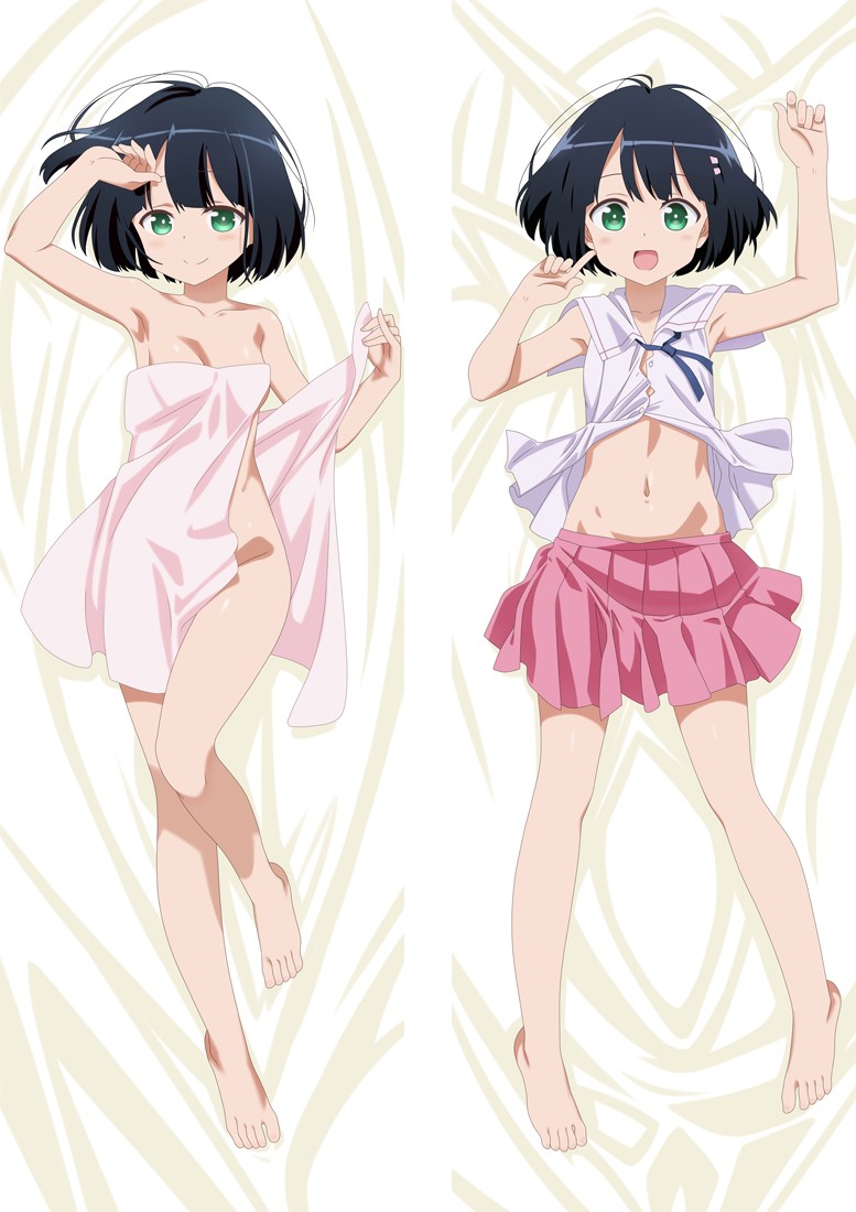 Ms. Vampire who lives in my neighborhood Amano Akari Anime Dakimakura Body Pillow Cover