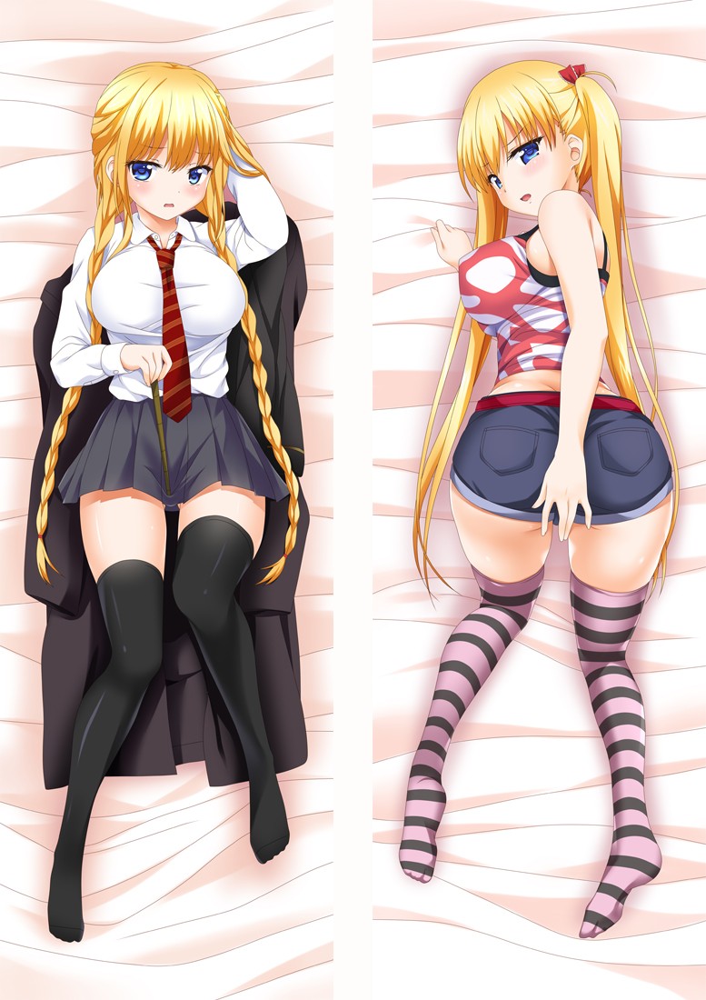 Oni Chichi ~Manamusume Kyousei Hatsujou~Akitsuki Airi Anime Dakimakura Pillow Cover