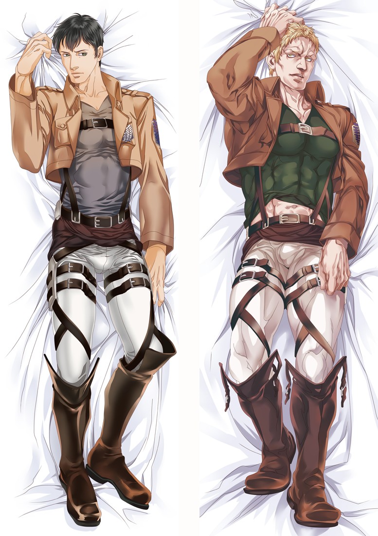 Attack on Titan Anime Dakimakura Pillow Cover