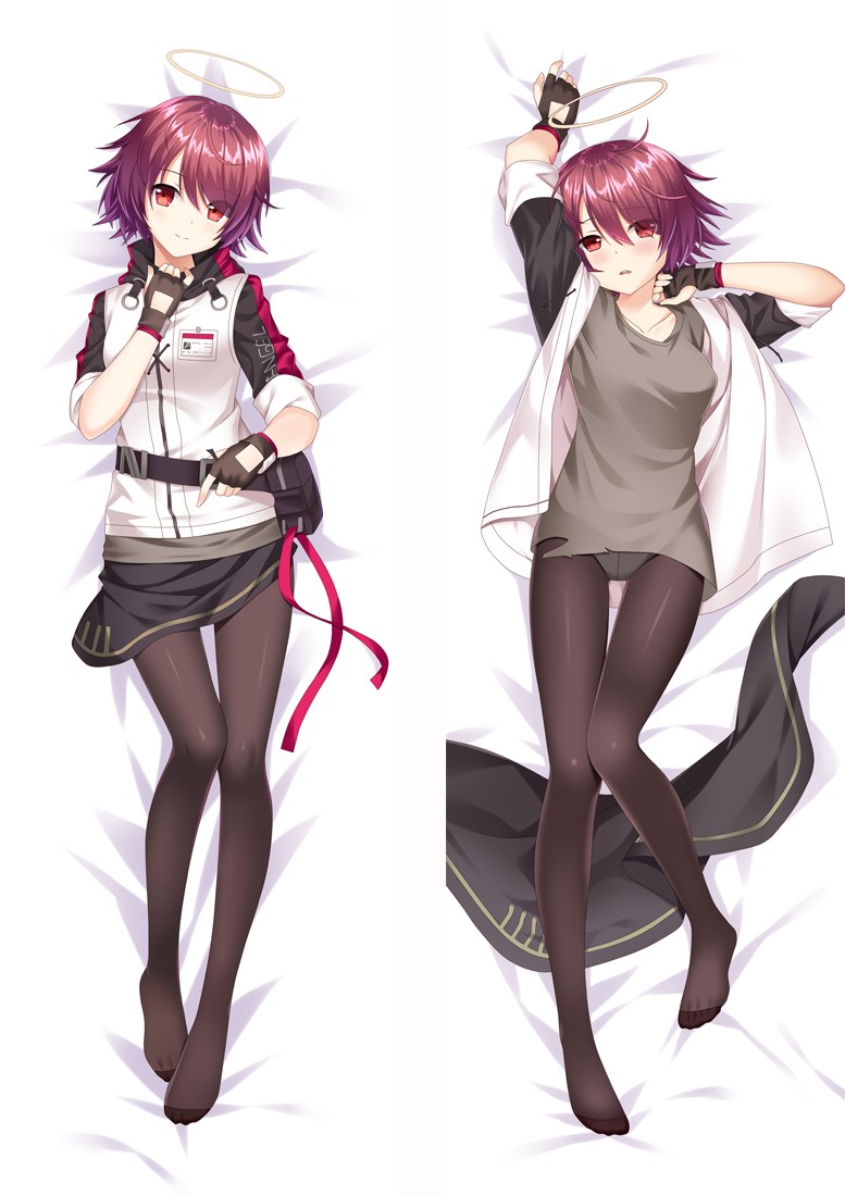 Arknights Exusiai Anime Dakimakura Pillow Cover