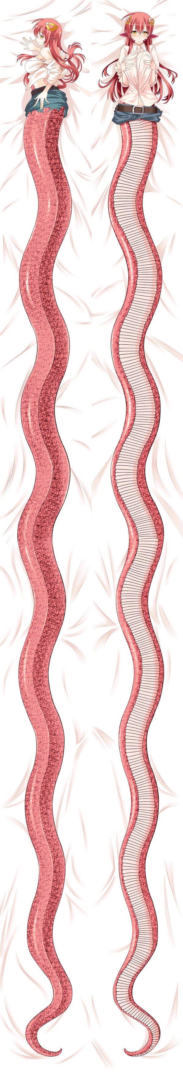 Monster Musume No Iru Nichijou Miia 50×700cm Anime Dakimakura Pillow Cover