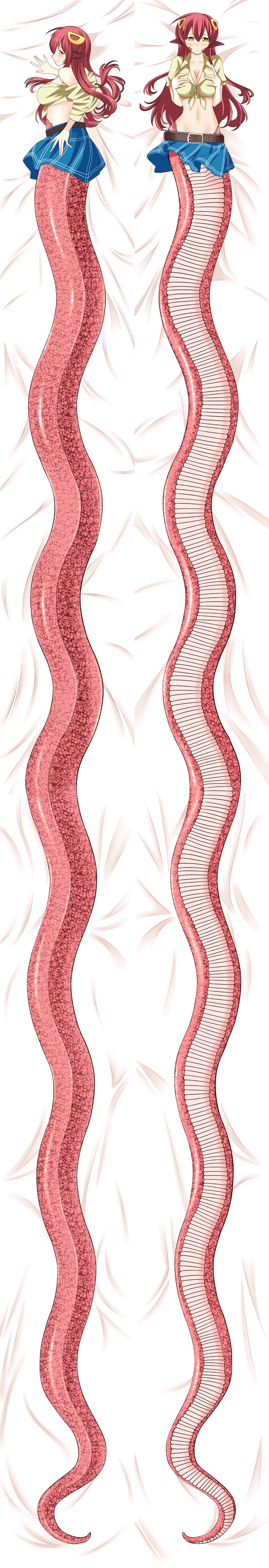 Monster Musume No Iru Nichijou Miia 50×700cm Anime Dakimakura Pillow Cover