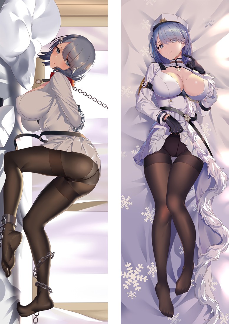 Azur Lane Chapayev Anime Dakimakura Body Pillow Cover