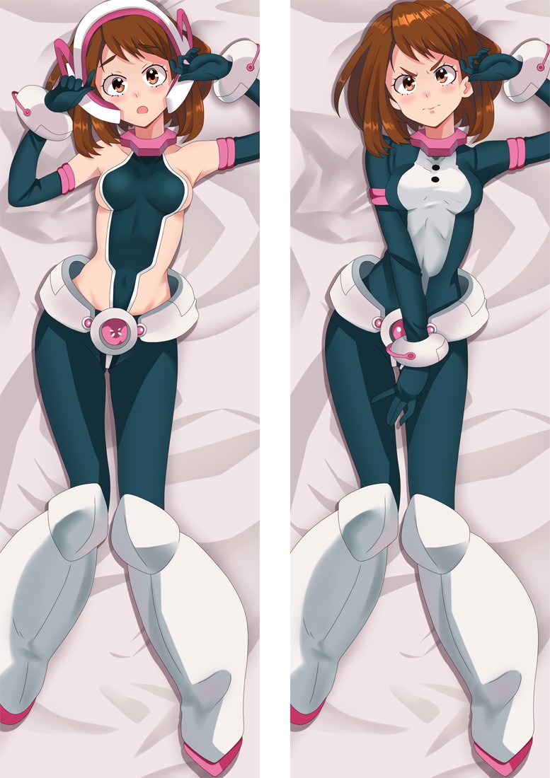 My Hero Academia Uraraka Ochaco Anime Dakimakura Body Pillow Cover