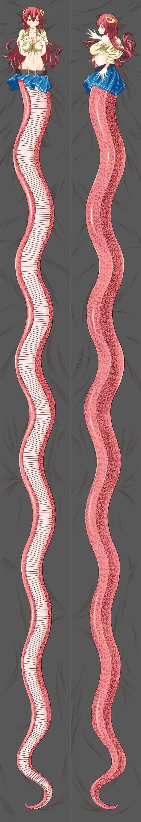 Monster Musume No Iru Nichijou Miia 50×700cm Anime Dakimakura Pillow Cover