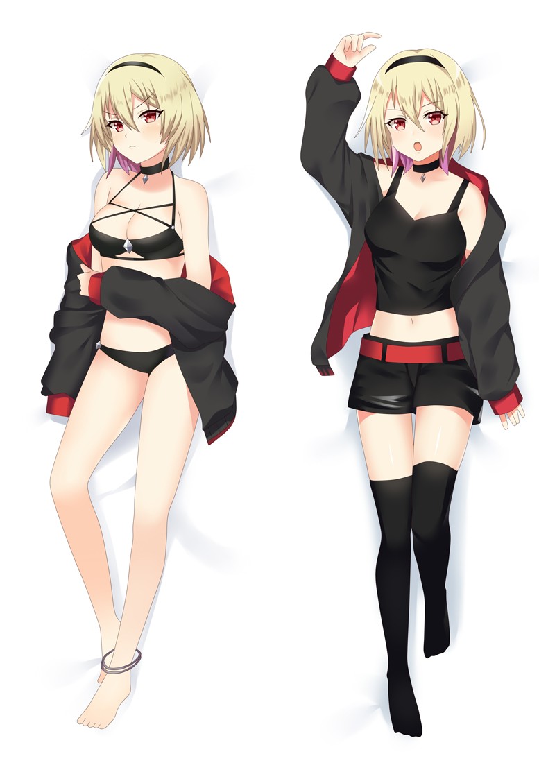 Virtual Youtuber Anime Dakimakura Body Pillow Cover